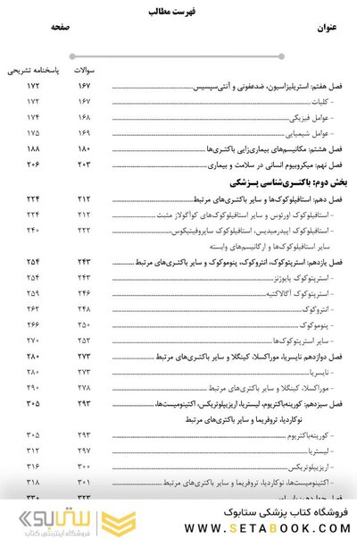 باکتری شناسی (همراه با پاسخنامه تشریحی) IQB