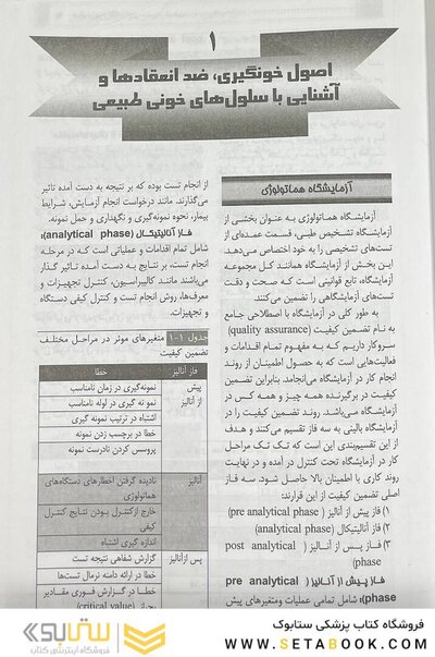 هماتولوژی و بانک خون MLT