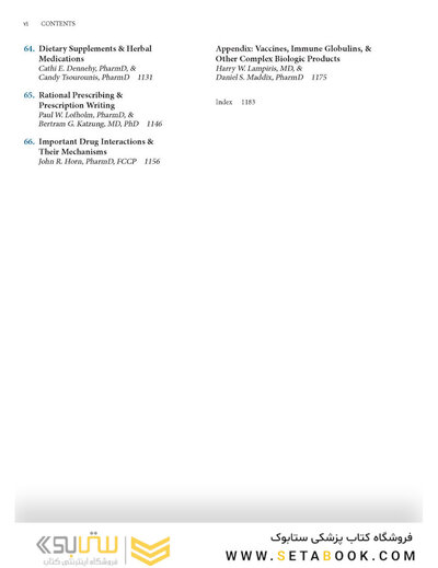 Basic and Clinical Pharmacology 14th Edition