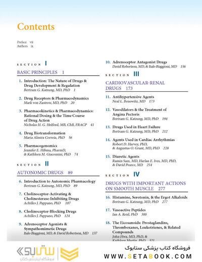 Basic and Clinical Pharmacology 14th Edition