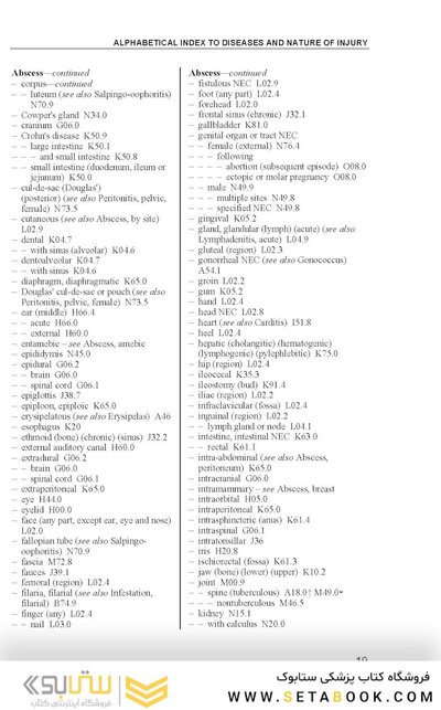 ICD 10: International Statistical Classification of Diseases and Related Health Problems - 3-2-1Vol