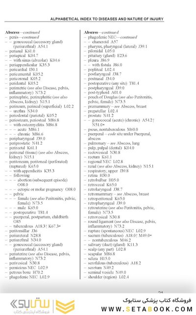 ICD 10: International Statistical Classification of Diseases and Related Health Problems - 3-2-1Vol