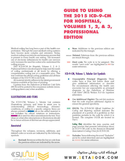 کتاب 2015 ICD-9-CM for Hospitals