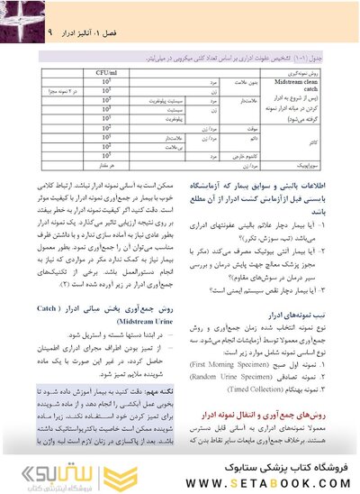 آنالیز ادرار و مدفوع