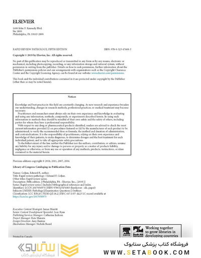 Rapid Review Pathology 5th Edición