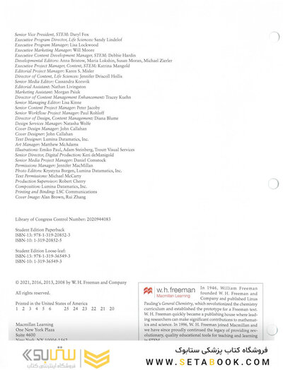 Molecular Cell Biology Ninth Edition 2021