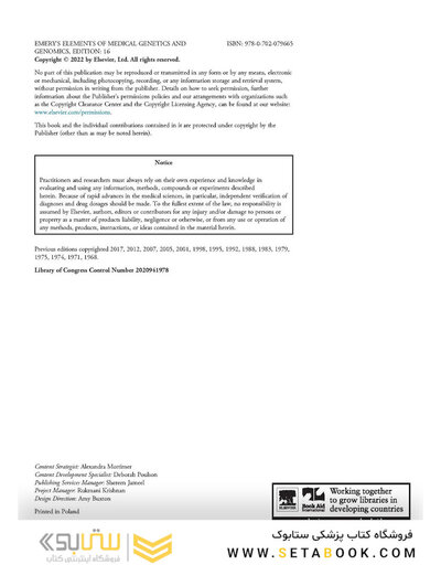 Emery'S Elements of Medical Genetics and Genomics
