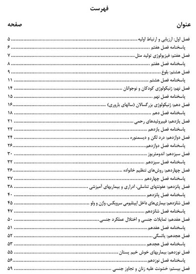 TNT مجموعه سوالات ارشد وزارت بهداشت و استخدامی بیماری های زنان برک و نواک مامایی سال های 1400-1388