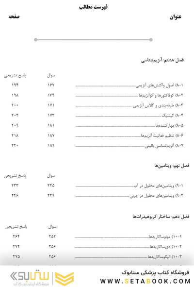 AGK بانک سوالات بیوشیمی با پاسخ تشریحی