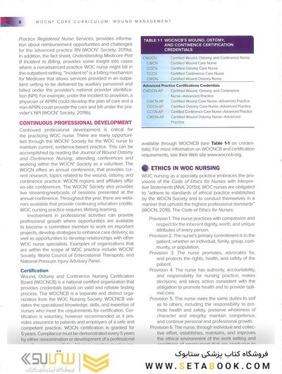 Wound, Ostomy, and Continence Nurses Society Core Curriculum: Wound Management Second, North American Edición