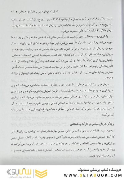 درمان مبتنی بر کارآمدی هیجانی