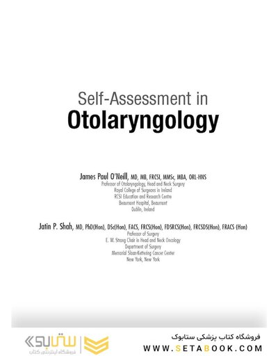 Self-Assessment in Otolaryngology