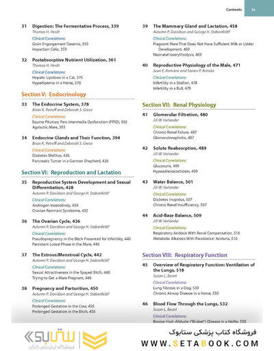 2019 Cunningham's Textbook of Veterinary Physiology 6th Edition