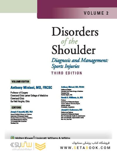 Disorders of the Shoulder: Sports Injuries -Vol2- 3E 2013