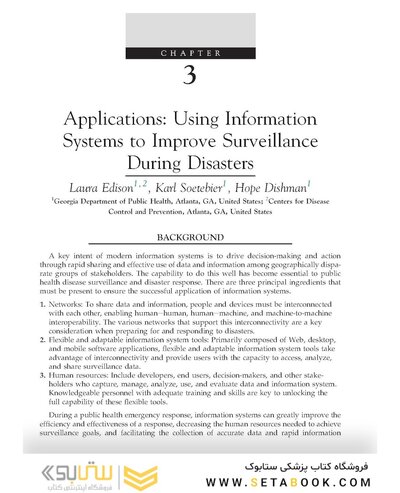 Disaster Epidemiology: Methods and Applications2017