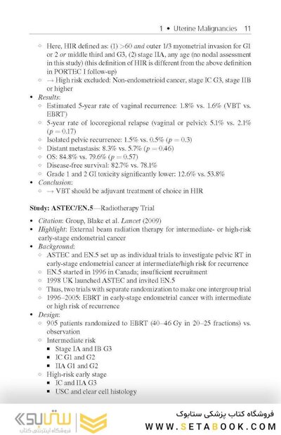 Synopsis of Key Gynecologic Oncology Trials