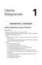 Synopsis of Key Gynecologic Oncology Trials