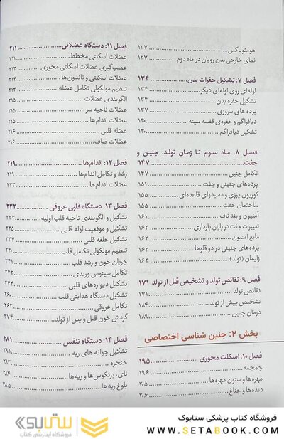 جنین  شناسی پزشکی لانگمن 2024