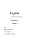 English for the students of Dentistry (volume 2)