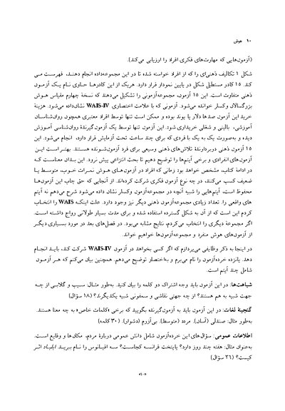 هوش مقدمه ای کوتاه