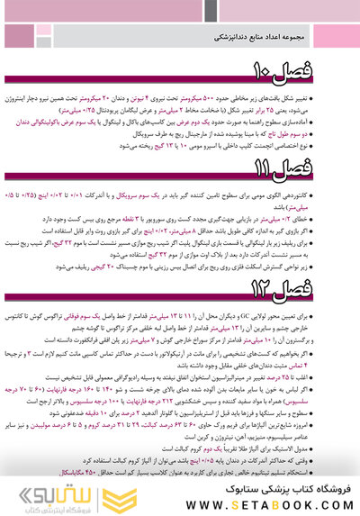 GPS نکات طلایی مجموعه اعداد منابع دندانپزشکی کلیه دروس (ویژه آزمون دستیاری)