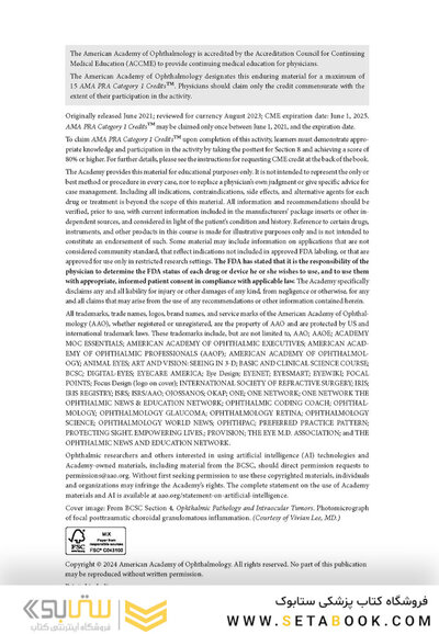 2024-2025 Basic and Clinical Science Course, Section 8: External Disease and Cornea