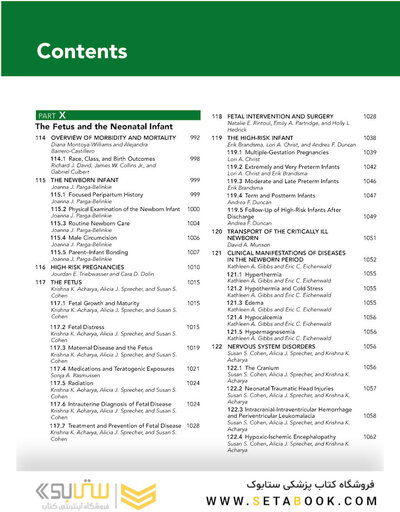 Nelson Textbook of Pediatrics, The Fetus and the  lnfant ,22nd Edition