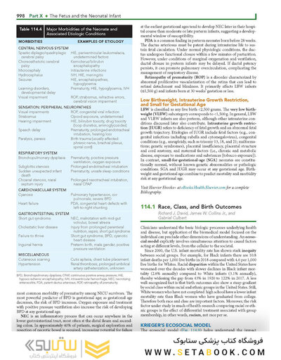 Nelson Textbook of Pediatrics, The Fetus and the  lnfant ,22nd Edition