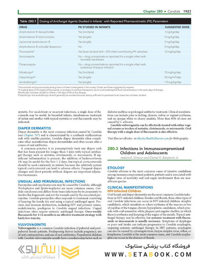 Nelson's Textbook of Pediatrics, Infectious Diseases (fungus, viruses and parasite), 22nd Edition