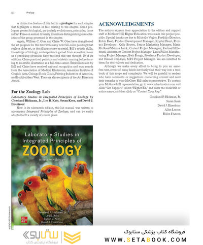 Loose Leaf for Integrated Principles of Zoology 19th Edition 2024