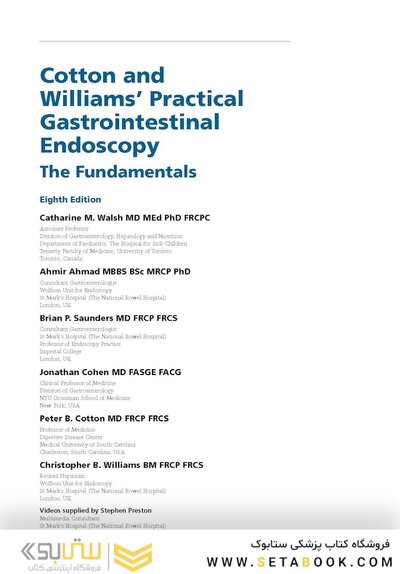 Cotton and Williams' Practical Gastrointestinal Endoscopy: The Fundamentals 8th Edition
