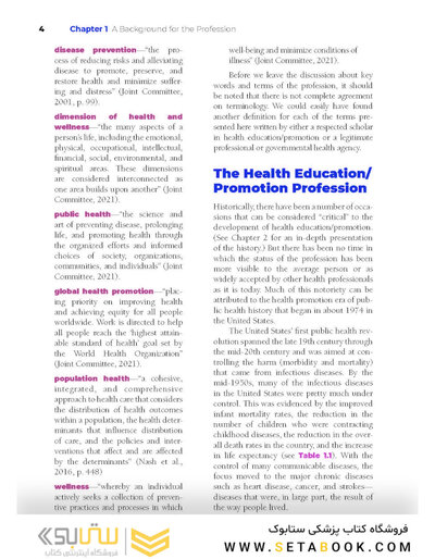 Principles of Health Education and Promotion