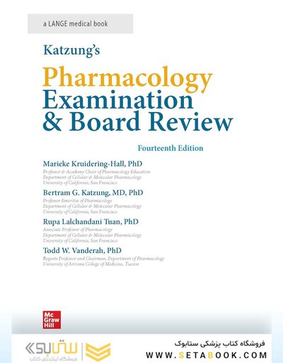 Katzung’s Pharmacology Examination & Board Review, 14th Edition