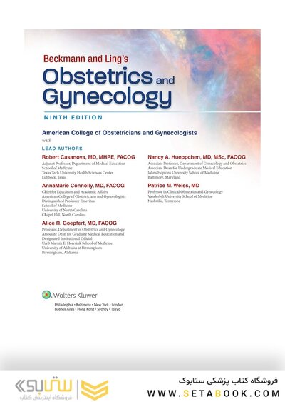 Beckmann and Ling's Obstetrics and Gynecology 9th Edition