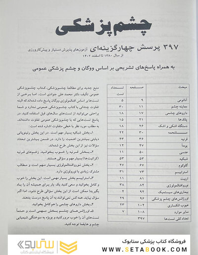 گزینه برتر چشم 1403