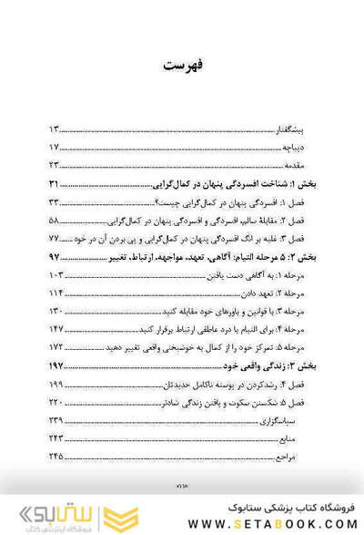 افسردگی پنهان در کمال گرایی