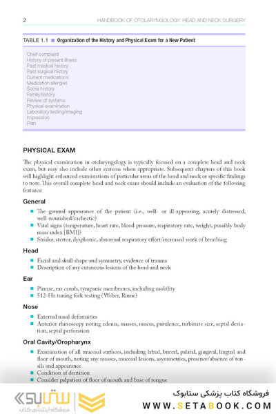 Handbook of Otolaryngology: Head and Neck Surgery 3rd Edition