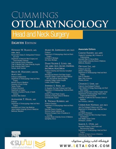 Cummings Otolaryngology: Head and Neck Surgery: Head and Neck Surgery 8th Edition