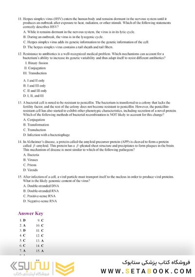 MCAT Biology Review 2026-2027