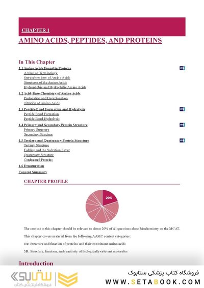 MCAT Biochemistry Review 2026-2027