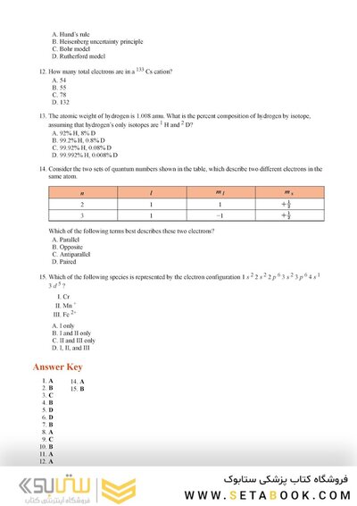 MCAT General Chemistry Review 2026-2027