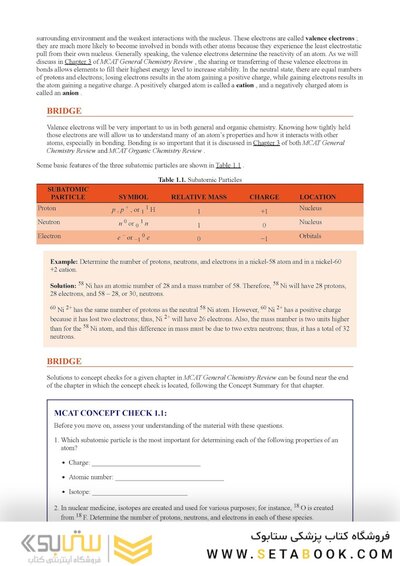 MCAT General Chemistry Review 2026-2027