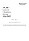 MCAT General Chemistry Review 2026-2027