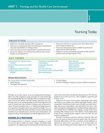 Fundamentals of Nursing 12th Edition