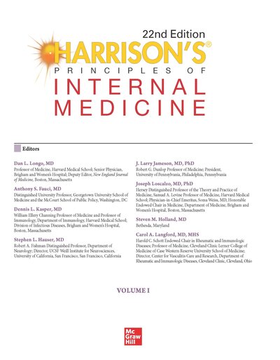HARRISONS PRINCIPLES OF INTERNAL MEDICINE Part Cardinal Manifestations and Presentation Of Disease 2025
