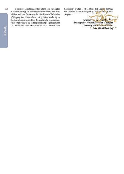 Schwartz's Principles of Surgery 11th Edition