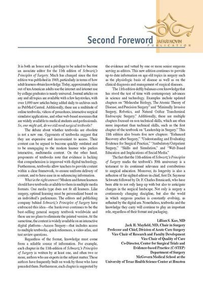 Schwartz's Principles of Surgery 11th Edition
