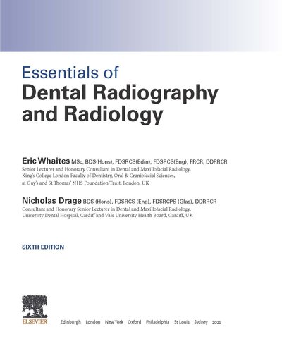 Essentials of Dental Radiography and Radiology 2021