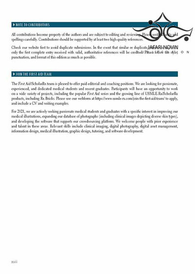 First Aid for the USMLE Step 1 2021, Edition 31st Edition