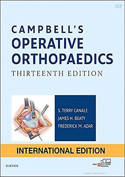 2017 Campbell's Operative Orthopaedics, 4-Volume Set 13th Edition  ارتوپدی کمپل